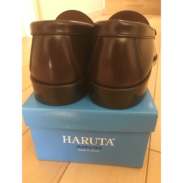 HARUTA(ハルタ)のハルタ ローファー 24 本革【未使用】 メンズの靴/シューズ(ドレス/ビジネス)の商品写真