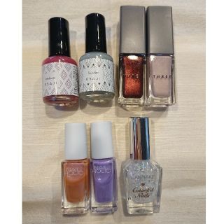 ネイルホリック(NAIL HOLIC)のOSAJI　THREE　ネイルホリック　まとめ売り(マニキュア)