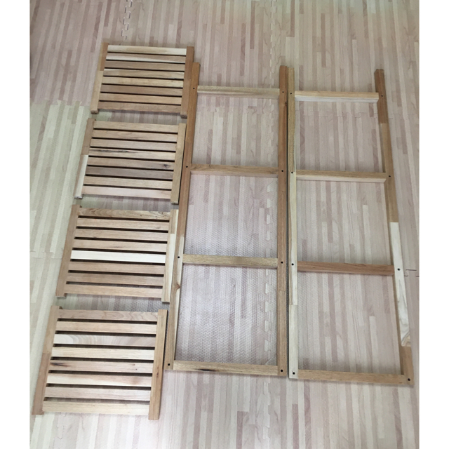 Francfranc(フランフラン)のME様専用　木製シェルフ　3段 インテリア/住まい/日用品の収納家具(棚/ラック/タンス)の商品写真