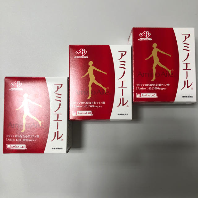 元気味の素 - アミノエール りんご味 3箱(30本×3)の通販 by seido's