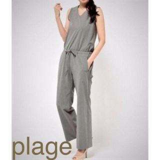 プラージュ(Plage)の💛Plage/プラージュ*辺見えみりさん着用ドライギャバ オールインワン*38(オールインワン)