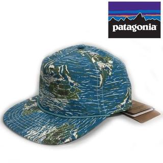 パタゴニア(patagonia)のpatagonia パタロハ 限定品 キャップ ヴィンテージ総柄 青180623(キャップ)