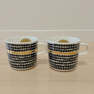 マリメッコ(marimekko)のマリメッコ　シイルトラプータルハ　ゴールドライン(食器)