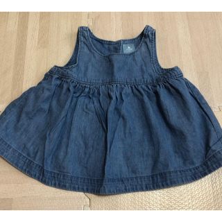 ベビーギャップ(babyGAP)のデニムワンピース 80(ワンピース)