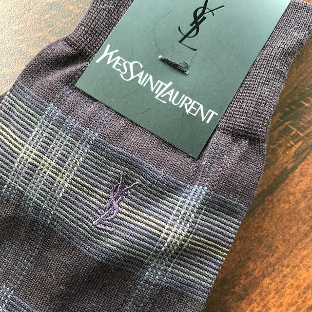 Saint Laurent(サンローラン)のYSL 新品靴下　紳士用 メンズのレッグウェア(ソックス)の商品写真