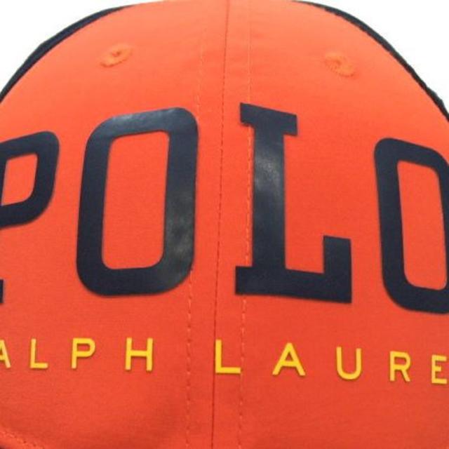 POLO RALPH LAUREN(ポロラルフローレン)のセール新品 US企画 ラルフ 90s調 POLOビッグロゴCAP HI TECH メンズの帽子(キャップ)の商品写真