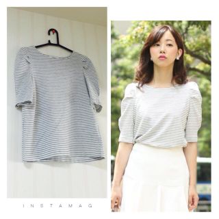 ステュディオス(STUDIOUS)のSTUDIOUS＊ボーダートップス(Tシャツ(半袖/袖なし))