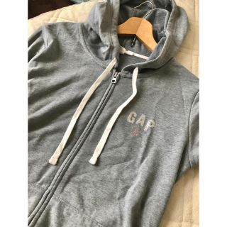 ギャップ(GAP)のGAP＊パーカースウェット上下セット＊グレー(ルームウェア)