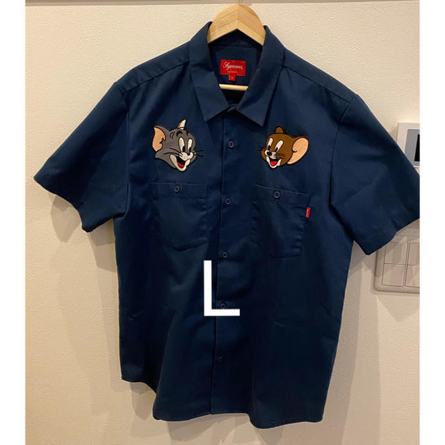 supreme トムとジェリー 16aw work shirt