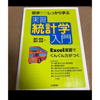 実習統計学入門 : 初歩からしっかり学ぶ : Excel演習でぐんぐん力がつく(コンピュータ/IT)