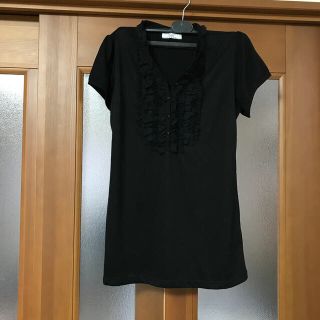 アナスイ(ANNA SUI)の新品未使用　元町ゼラールのパフスリーブカットソー　LL(カットソー(半袖/袖なし))