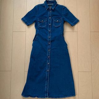 ザラ(ZARA)のZARA⭐︎デニムワンピース(ひざ丈ワンピース)