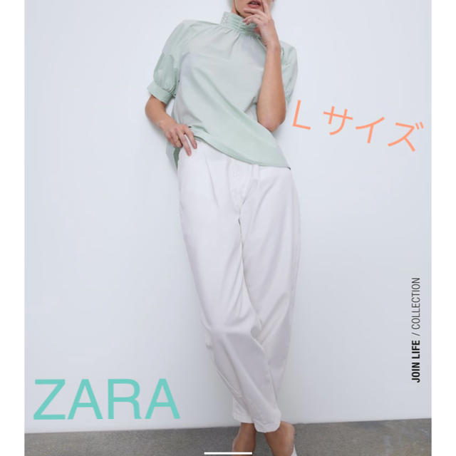 ZARA(ザラ)のZARA ブラウス レディースのトップス(シャツ/ブラウス(半袖/袖なし))の商品写真