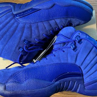 ナイキ(NIKE)のNIKE AIR JORDAN 12 BLUE (スニーカー)