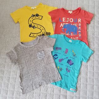 サンカンシオン(3can4on)の90cm 半袖 Tシャツ 四枚組(Tシャツ/カットソー)