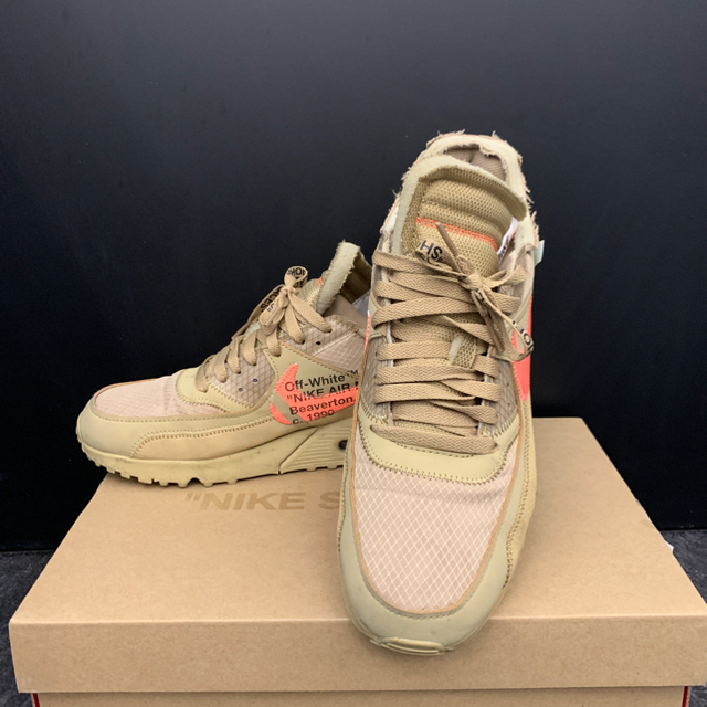 NIKE(ナイキ)のoff white Nike airmax 90 beige 28 メンズの靴/シューズ(スニーカー)の商品写真