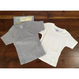 プチバトー(PETIT BATEAU)のプチバトー　Tシャツ　2枚セット　86cm(Ｔシャツ)