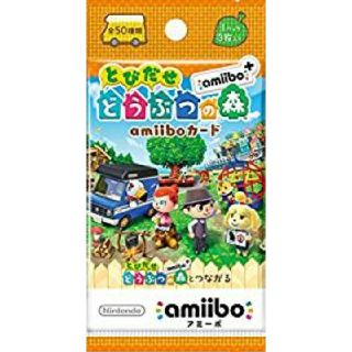 とびだせ どうぶつの森 amiibo＋ amiiboカード2パックセット(カード)