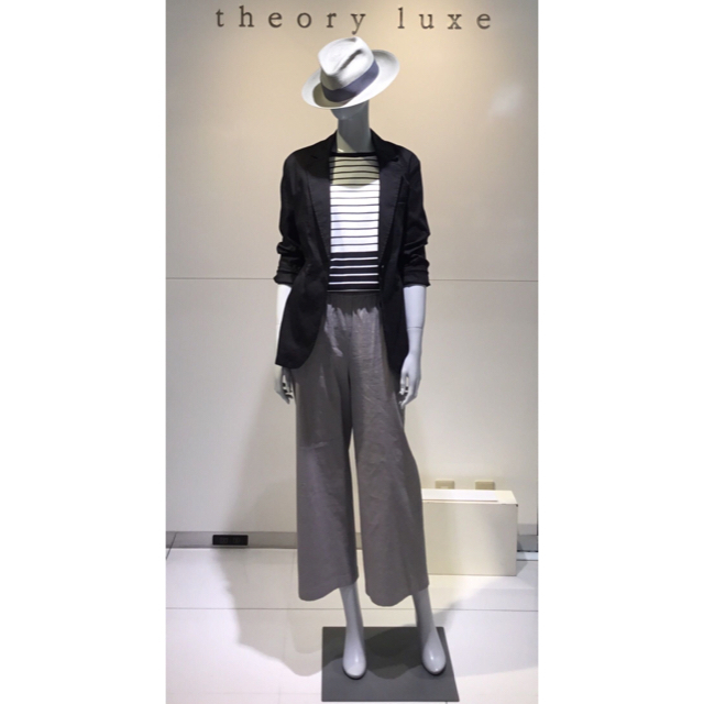 Theory luxe - Theory luxe 19ss リネンワイドクロップドパンツの通販