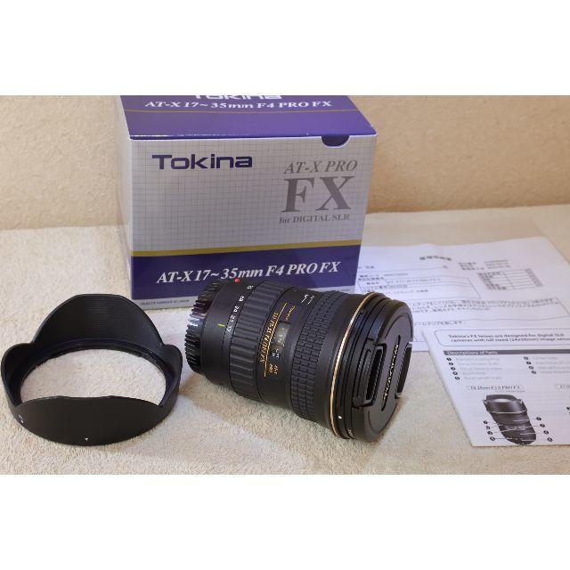 Kenko - 未使用に近い！トキナーAT-X PRO FX 17-35mm F4 キャノン用