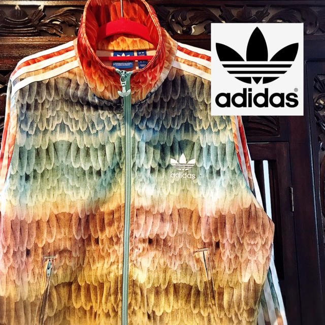 adidas - アディダス ファーム コラボ 花柄 ジャージ ジャケット 天使