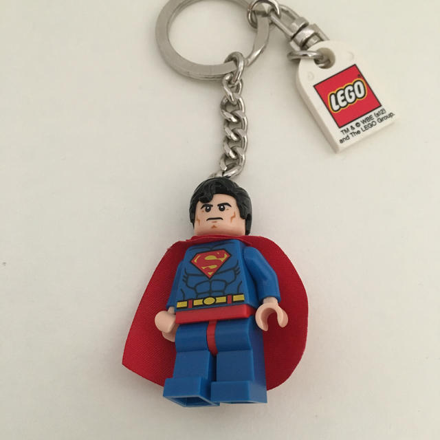 Lego(レゴ)のLEGO キーホルダー　スーパーマン　 エンタメ/ホビーのアニメグッズ(キーホルダー)の商品写真