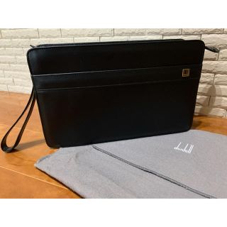 ダンヒル(Dunhill)のdunhill ダンヒル セカンドバッグ レザー(セカンドバッグ/クラッチバッグ)