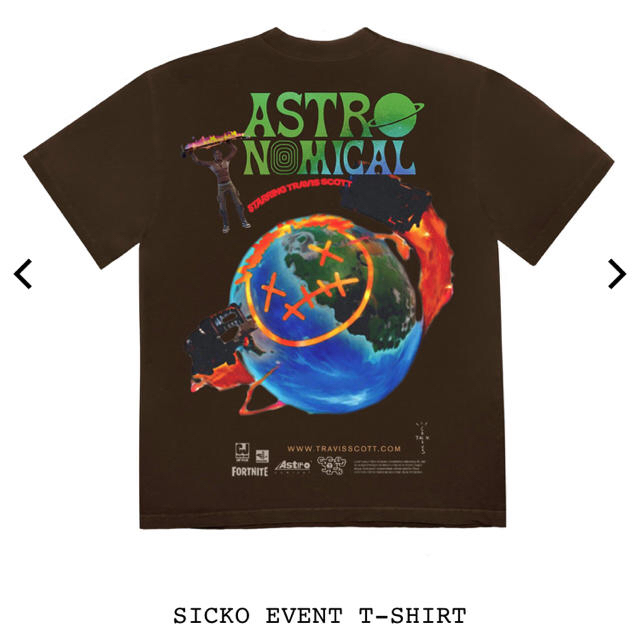 Travis Scott SICKO EVENT T-SHIRT