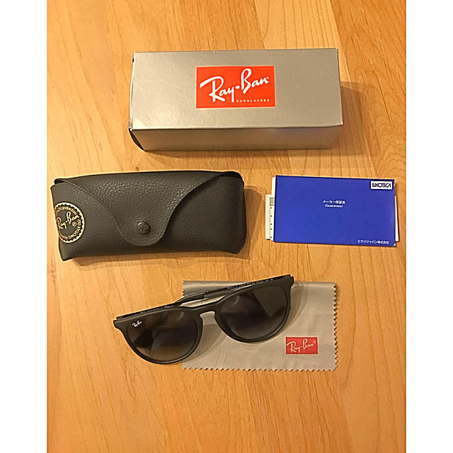 BEAUTY&YOUTH UNITED ARROWS(ビューティアンドユースユナイテッドアローズ)のRay Ban  レイバン　サングラス  眼鏡　ブラック　ユニセックス　美品 レディースのファッション小物(サングラス/メガネ)の商品写真