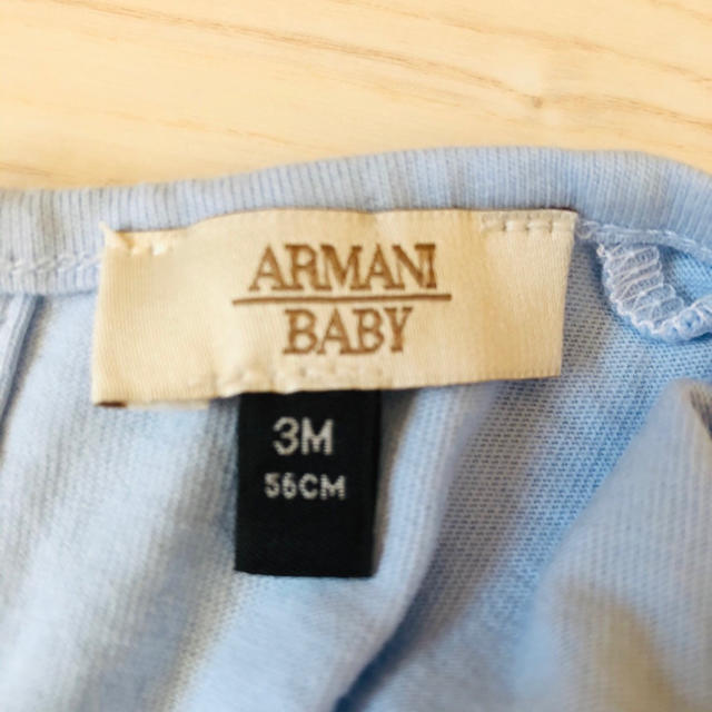 アルマーニ ロンパース　3M キッズ/ベビー/マタニティのベビー服(~85cm)(ロンパース)の商品写真