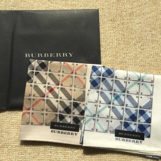 バーバリー(BURBERRY)の新品 バーバリー ハンカチ 2枚セット(ハンカチ)