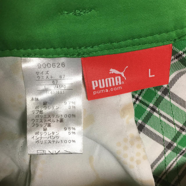 PUMA(プーマ)のPUMA ゴルフウェア スカート L スポーツ/アウトドアのゴルフ(ウエア)の商品写真