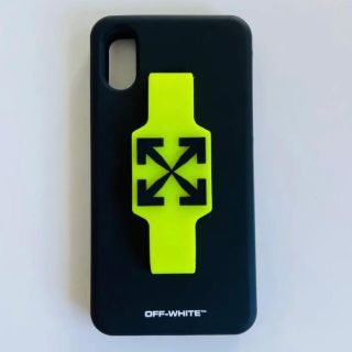 オフホワイト(OFF-WHITE)のOff-White iPhone X/XS ケース フィンガーストラップ(iPhoneケース)