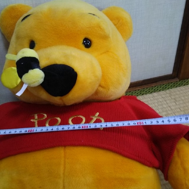 最終❗値下げ❗️BIG くまのプーさん エンタメ/ホビーのおもちゃ/ぬいぐるみ(ぬいぐるみ)の商品写真