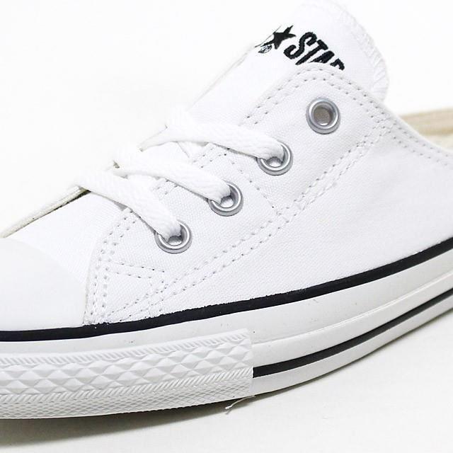 CONVERSE(コンバース)のCONVERSE コンバースオールスターSミュールスリップOXホワイト25cm レディースの靴/シューズ(スニーカー)の商品写真