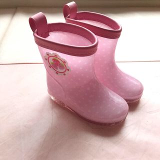 アカチャンホンポ(アカチャンホンポ)の【今からの季節に☂️】キッズ用レインシューズ　13センチ　ピンク色(長靴/レインシューズ)