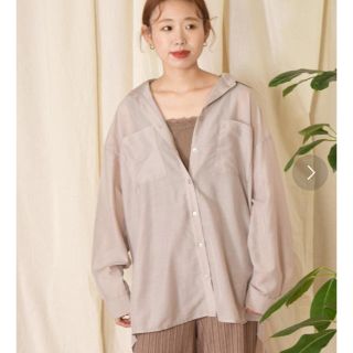 ダブルクローゼット(w closet)のBIGシャツはおり　w closet(シャツ/ブラウス(長袖/七分))