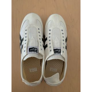 オニツカタイガー(Onitsuka Tiger)のオニツカタイガー　メキシコ66スリッポン　紐なし　新品未使用　スニーカー27.5(スニーカー)