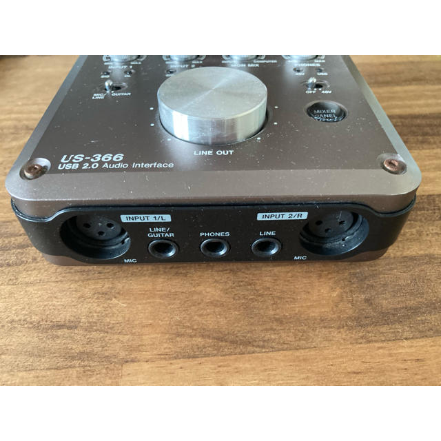 TASCAM US-366 オーディオインターフェース 1