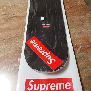 Supreme20ss week16 Distorted Skateboard黒