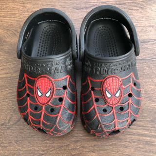 クロックス(crocs)のクロックス　スパイダーマン　C6/7 14cm、14.5cm(サンダル)