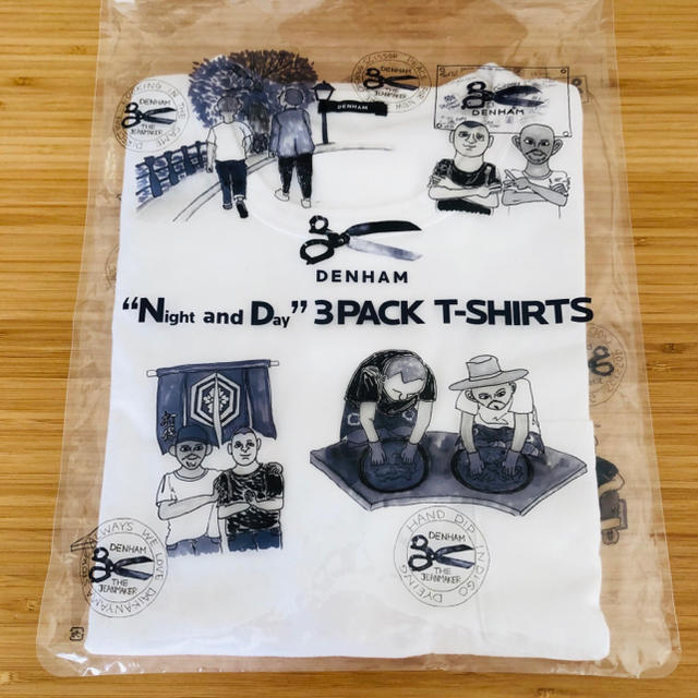 DENHAM(デンハム)の新品　デンハム　パックT  1枚　S PACK T-SHIRT denham メンズのトップス(Tシャツ/カットソー(半袖/袖なし))の商品写真