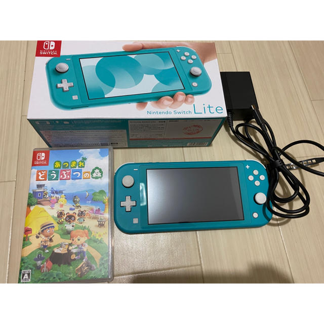 Switch  Lite ターコイズ＋どうぶつの森セット　新品未使用