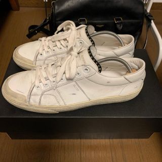 サンローラン(Saint Laurent)の16ss 名作　ヴィンテージ 加工　スニーカー　スタッズ(スニーカー)