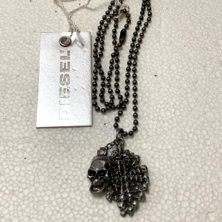 ディーゼル(DIESEL)のDIESEL Necklace Skull ディーゼルドクロネックレス 新品！(ネックレス)