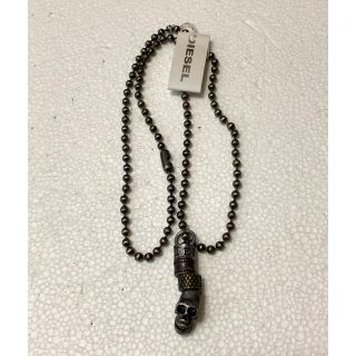 ディーゼル(DIESEL)のDIESEL Necklace Skull ディーゼルドクロネックレス 新品！(ネックレス)