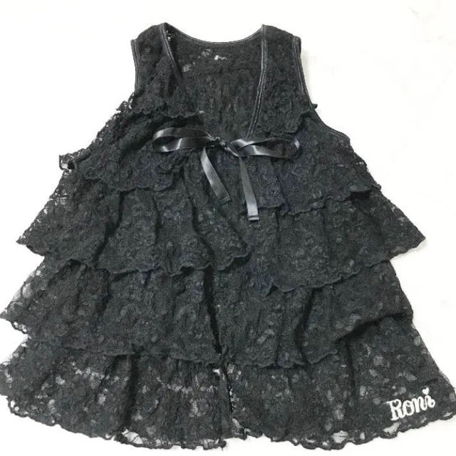 RONI(ロニィ)のRONI レースカーデ キッズ/ベビー/マタニティのキッズ服女の子用(90cm~)(ドレス/フォーマル)の商品写真