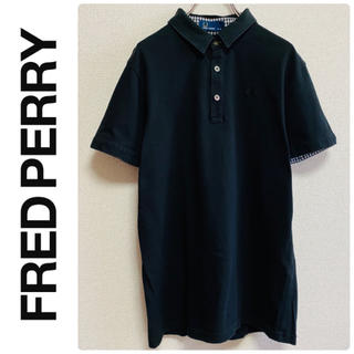 フレッドペリー(FRED PERRY)の一点物　FRED PERRY フレッドペリー　刺繍ロゴ　ポロシャツ(ポロシャツ)