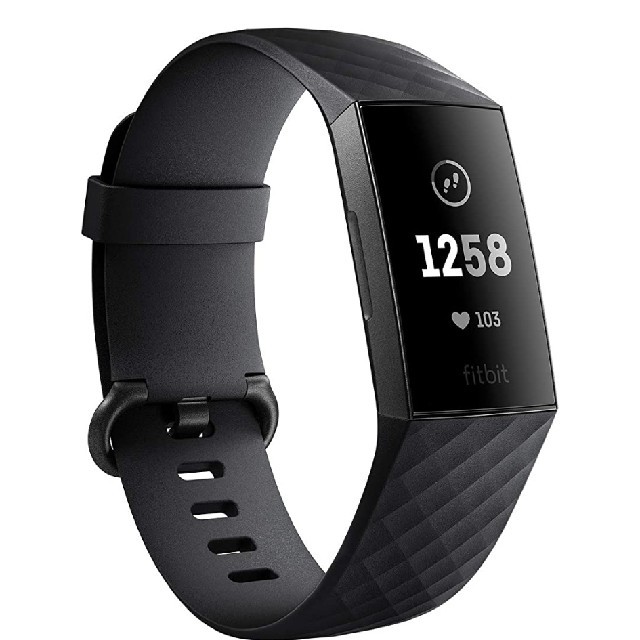 Fitbit Charge3 フィットネストラッカー Black