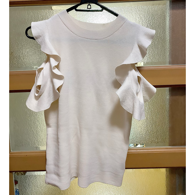 SNIDEL(スナイデル)のsnidel ♡ フリルニットプルオーバー レディースのトップス(シャツ/ブラウス(半袖/袖なし))の商品写真